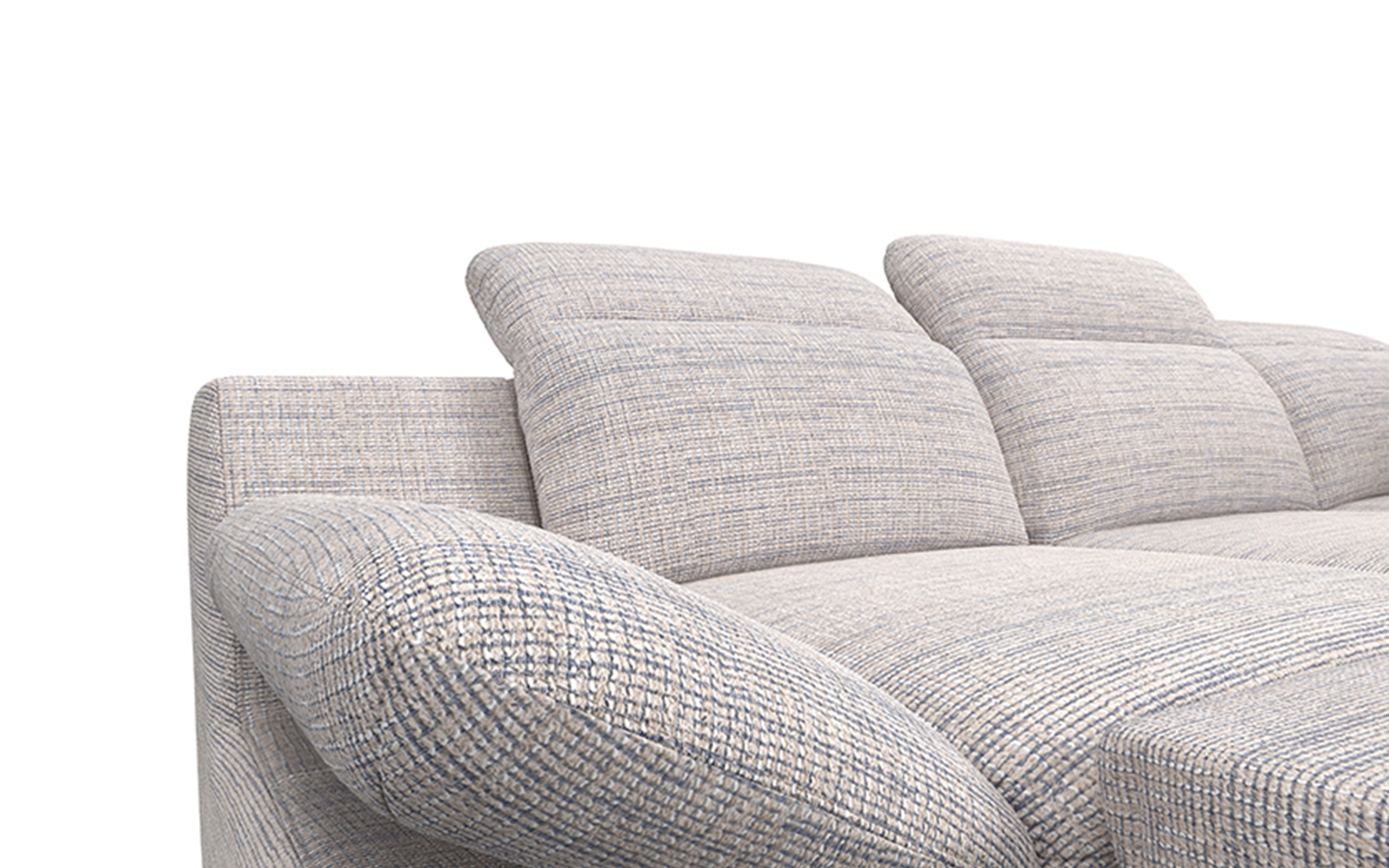 Extendable corner sofa Loran, light beige  7